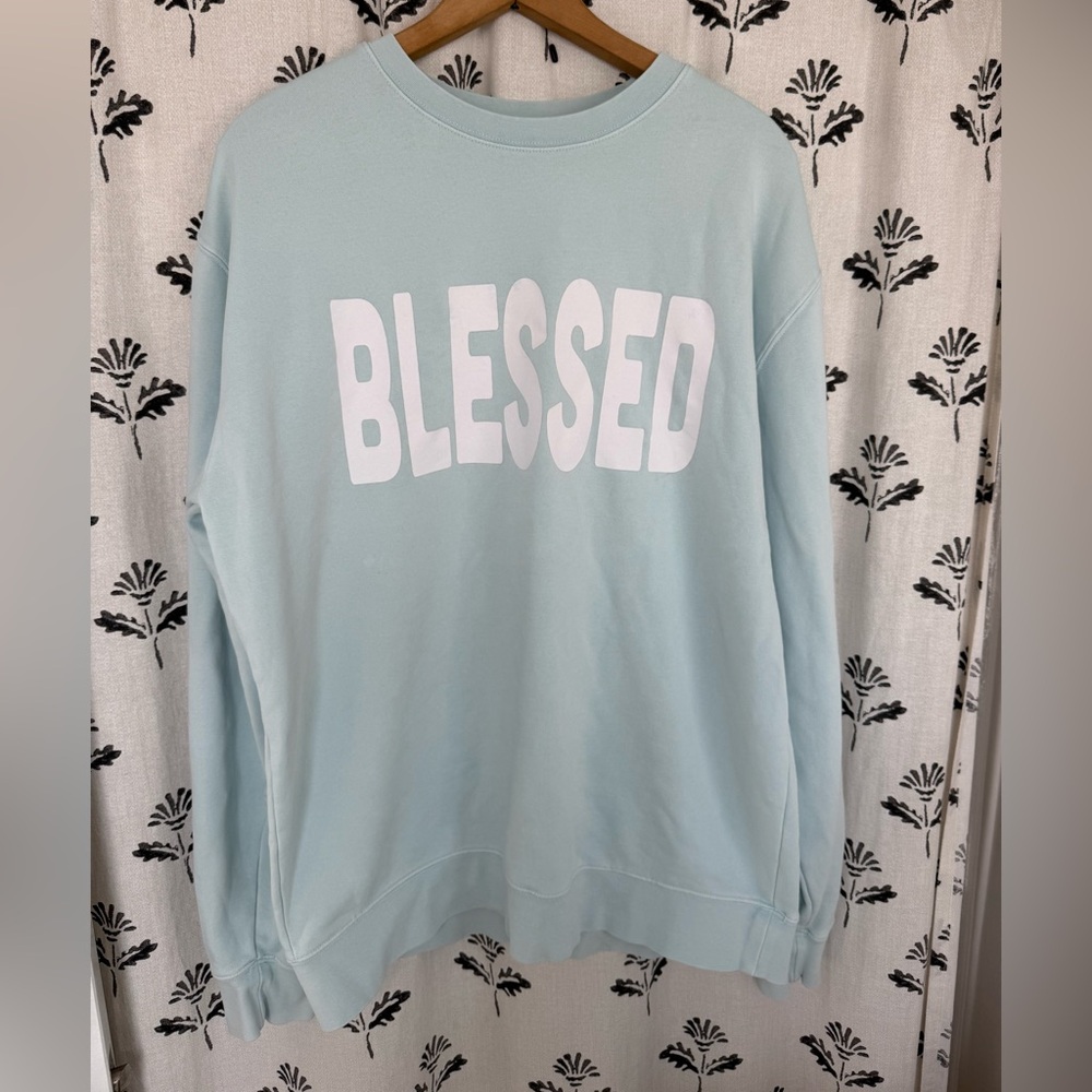 Living Fully Co x Jamie Kern Lima Blessed Sweatshirt